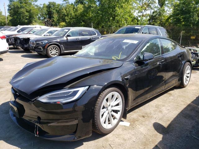 Photo 2 from auction – 2022 TESLA MODEL S with VIN 5YJSA1E60NF460213