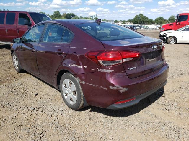 Photo 3 from auction – 2017 KIA FORTE LX with VIN 3KPFK4A73HE139484