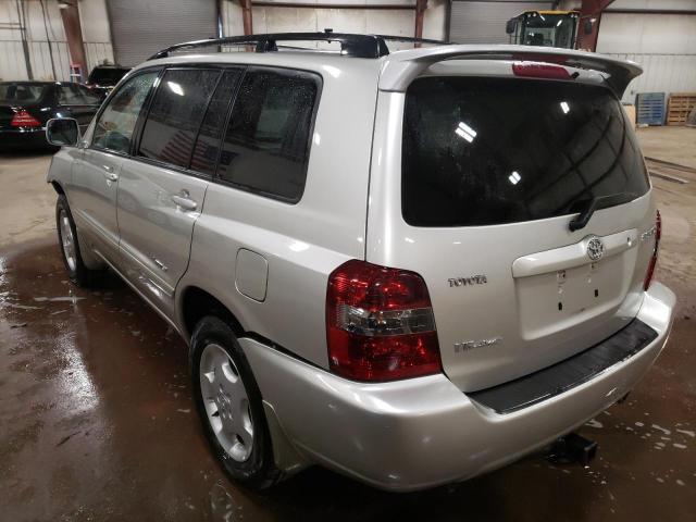 Photo 3 from auction – 2006 TOYOTA HIGHLANDER with VIN JTEEP21A260162060