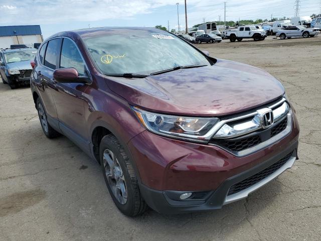 HONDA CR-V EXL 2018 with VIN 2HKRW2H85JH698802 - Photo from auction