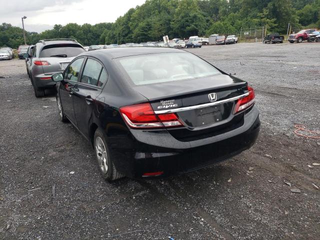 Photo 3 from auction – 2014 HONDA CIVIC LX with VIN 19XFB2F51EE216747