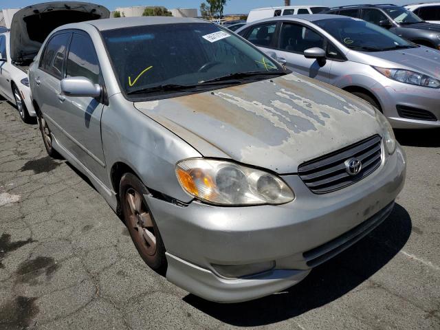 TOYOTA COROLLA 2003 with VIN 1NXBR32E53Z164684 - Photo from auction