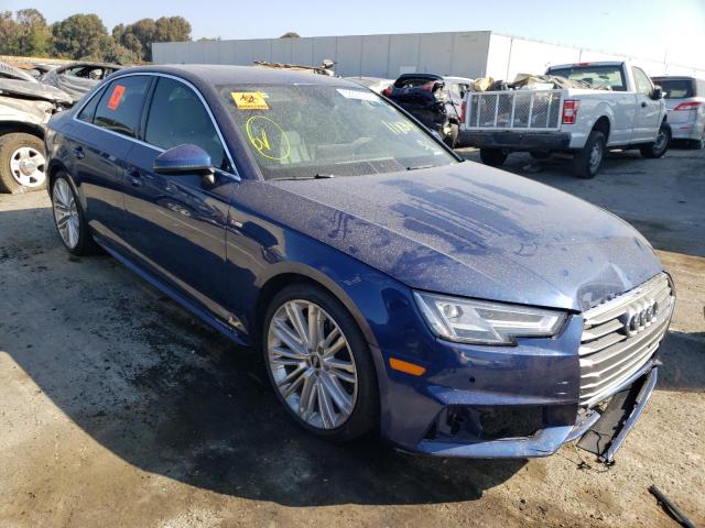 AUDI A4 PREMIUM 2017 with VIN WAULNAF44HN019662 - Photo from auction