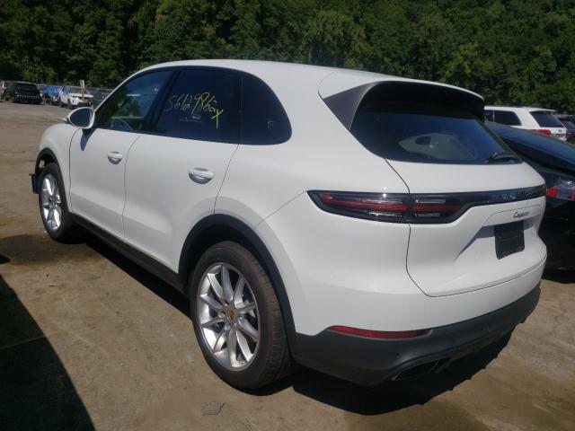 Photo 3 from auction – 2021 PORSCHE CAYENNE with VIN WP1AA2AY8MDA05977