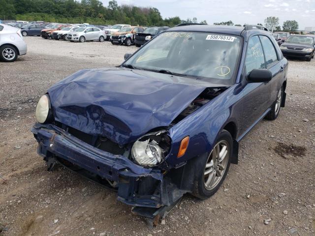 Photo 2 from auction – 2002 SUBARU IMPREZA TS with VIN JF1GG65552H832025