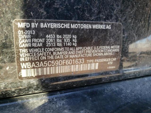 Photo 10 from auction – 2013 BMW 328 I with VIN WBA3A5C59DF601633