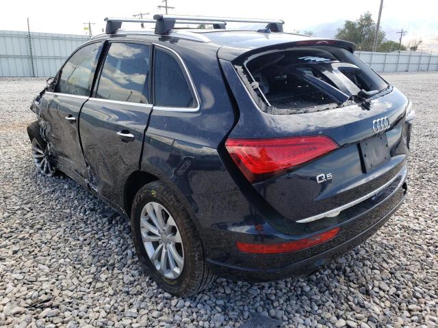 Photo 3 from auction – 2016 AUDI Q5 PREMIUM with VIN WA1L2AFP1GA120292