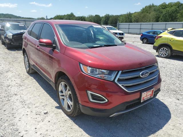 FORD EDGE TITAN 2016 with VIN 2FMPK3K9XGBC17341 - Photo from auction
