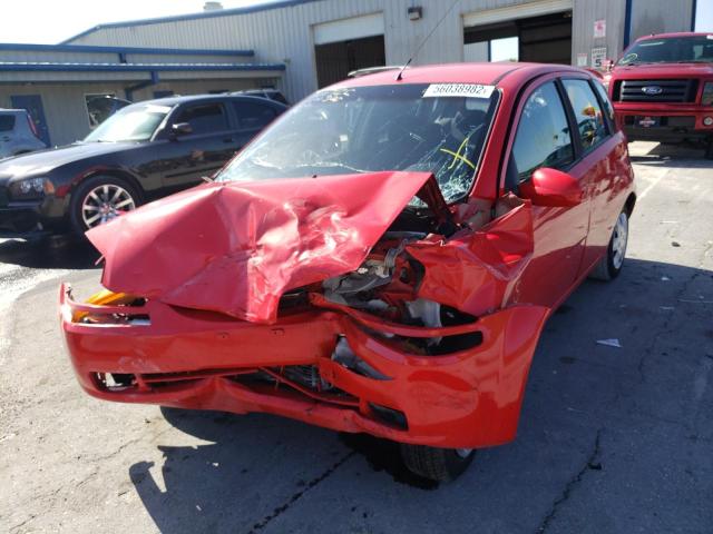 Photo 2 from auction – 2007 CHEVROLET AVEO BASE with VIN KL1TD66677B695034