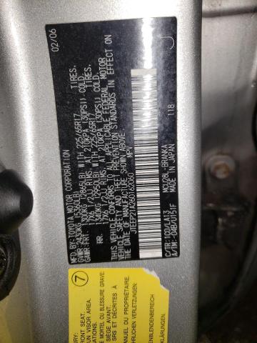 Photo 10 from auction – 2006 TOYOTA HIGHLANDER with VIN JTEEP21A260162060