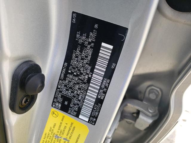 Photo 10 from auction – 2005 TOYOTA HIGHLANDER with VIN JTEEP21A550119931
