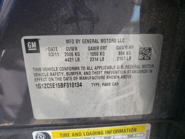Photo 10 from auction – 2011 CHEVROLET MALIBU 1LT with VIN 1G1ZC5E15BF310134