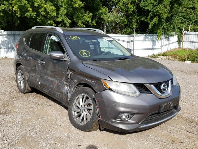 NISSAN ROGUE S 2015 with VIN 5N1AT2MV4FC818704 - Photo from auction