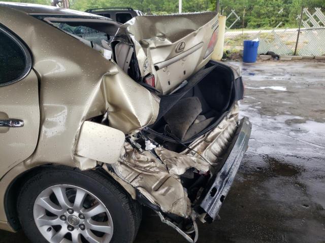 Photo 9 from auction – 2003 LEXUS ES 300 with VIN JTHBF30G830117785