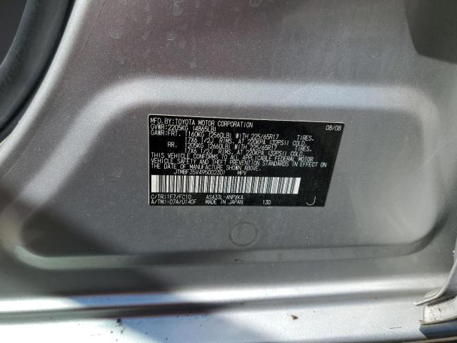 Photo 10 from auction – 2009 TOYOTA RAV4 with VIN JTMBF35V495002301