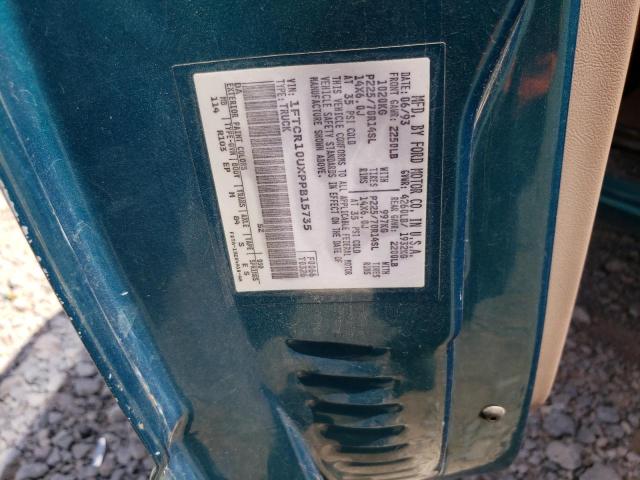 Photo 10 from auction – 1993 FORD RANGER with VIN 1FTCR10UXPPB15735