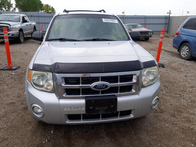 Photo 9 from auction – 2008 FORD ESCAPE XLT with VIN 1FMCU03158KE76388