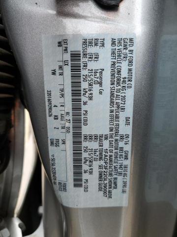 Photo 10 from auction – 2016 FORD FOCUS SE with VIN 1FADP3F22GL390007
