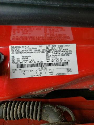 Photo 10 from auction – 2015 FORD FOCUS SE with VIN 1FADP3F25FL259488