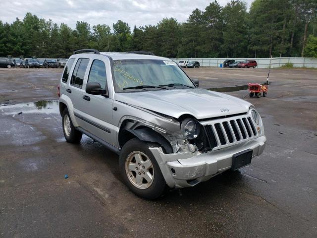 JEEP LIBERTY SP 2007 with VIN 1J4GL48K77W701624 - Photo from auction