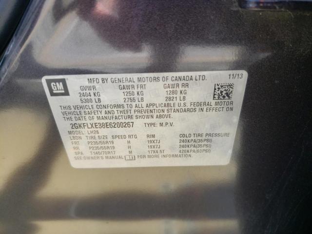 Photo 10 from auction – 2014 GMC TERRAIN SL with VIN 2GKFLXE38E6200267