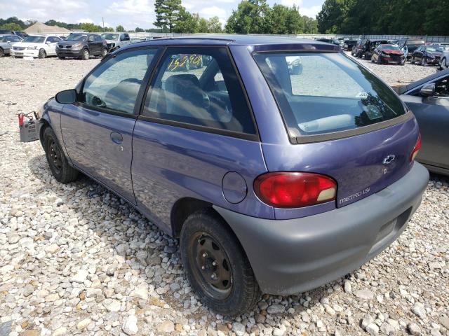 Photo 3 from auction – 1998 CHEVROLET METRO with VIN 2C1MR2268W6705226