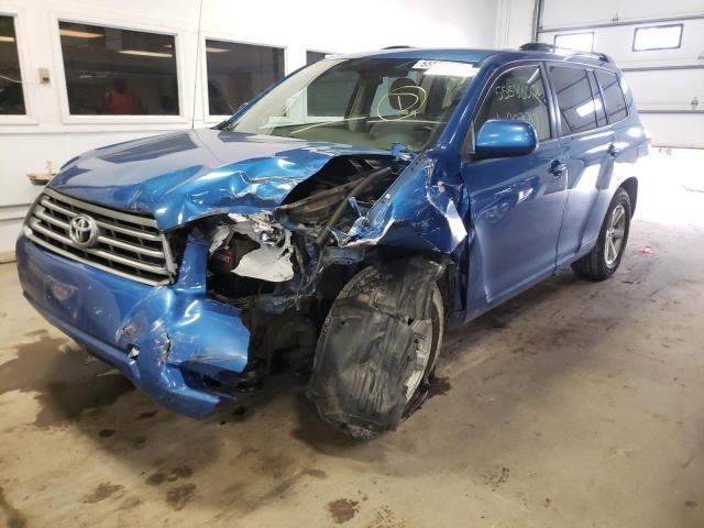 Photo 2 from auction – 2008 TOYOTA HIGHLANDER with VIN JTEDS41A482017261