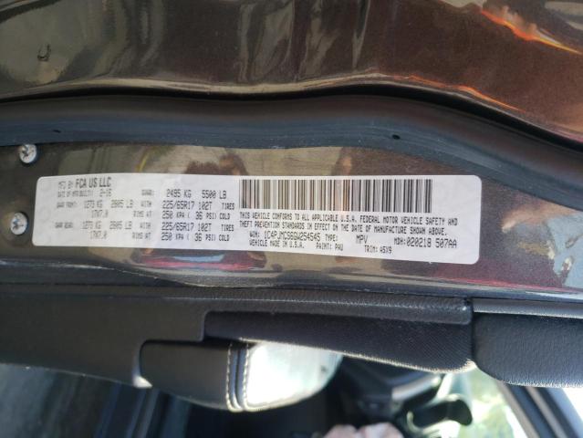 Photo 10 from auction – 2016 JEEP CHEROKEE L with VIN 1C4PJMCS6GW254545