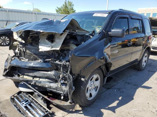 Photo 2 from auction – 2014 HONDA PILOT LX with VIN 5FNYF4H29EB002157