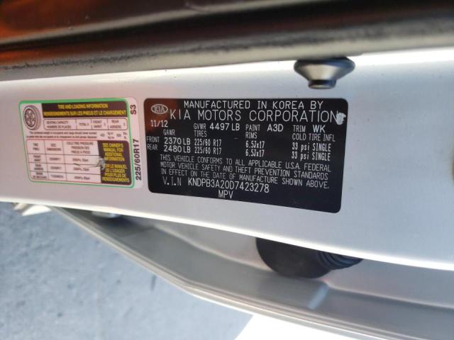 Photo 10 from auction – 2013 KIA SPORTAGE B with VIN KNDPB3A20D7423278