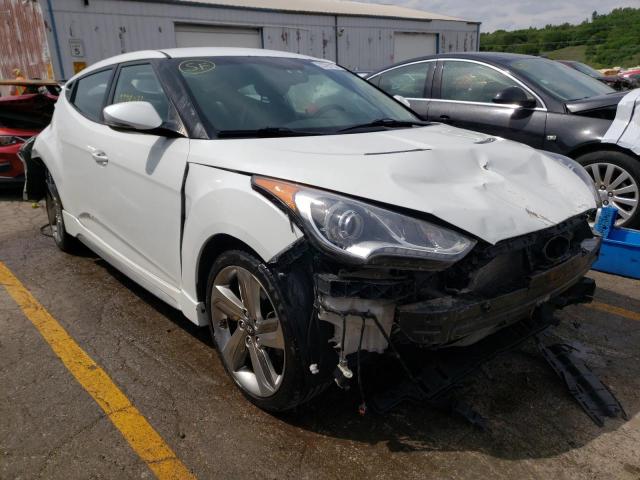 HYUNDAI VELOSTER T 2013 with VIN KMHTC6AE6DU124057 - Photo from auction
