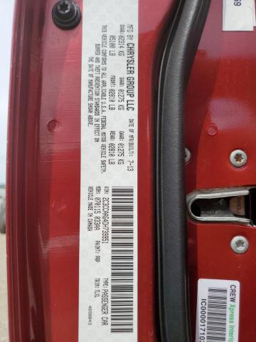 Photo 10 from auction – 2013 CHRYSLER 300 with VIN 2C3CCAAG4DH739951