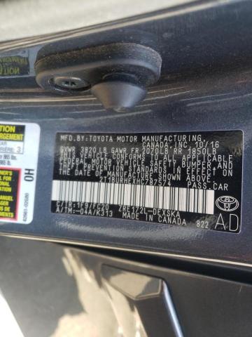 Photo 10 from auction – 2017 TOYOTA COROLLA L with VIN 2T1BURHEXHC787574