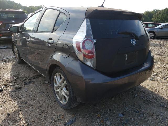 Photo 3 from auction – 2012 TOYOTA PRIUS C with VIN JTDKDTB35C1500806