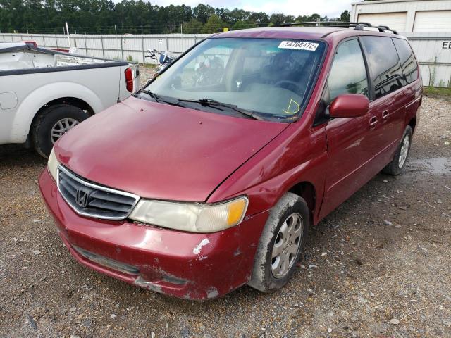 Photo 2 from auction – 2004 HONDA ODYSSEY EX with VIN 5FNRL18914B009191