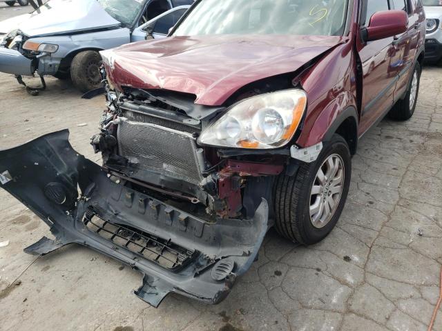 Photo 9 from auction – 2006 HONDA CR-V EX with VIN JHLRD78886C032946