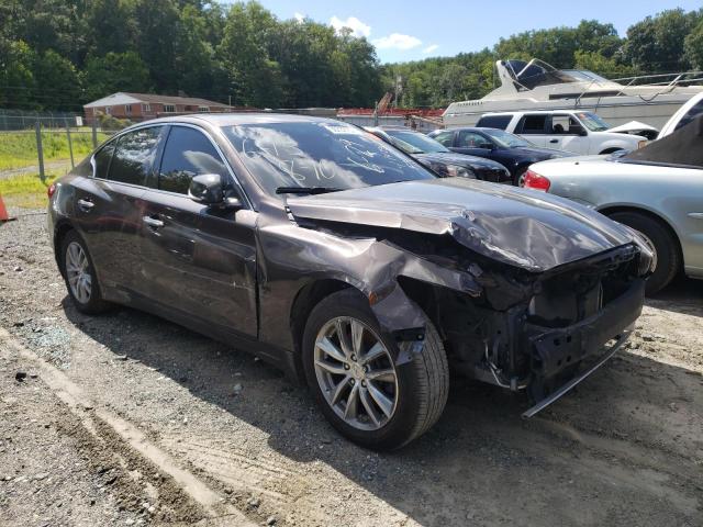 INFINITI Q50 BASE 2014 with VIN JN1BV7AR0EM700376 - Photo from auction