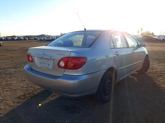 Photo 4 from auction – 2004 TOYOTA COROLLA CE with VIN 2T1BR32E74C284229