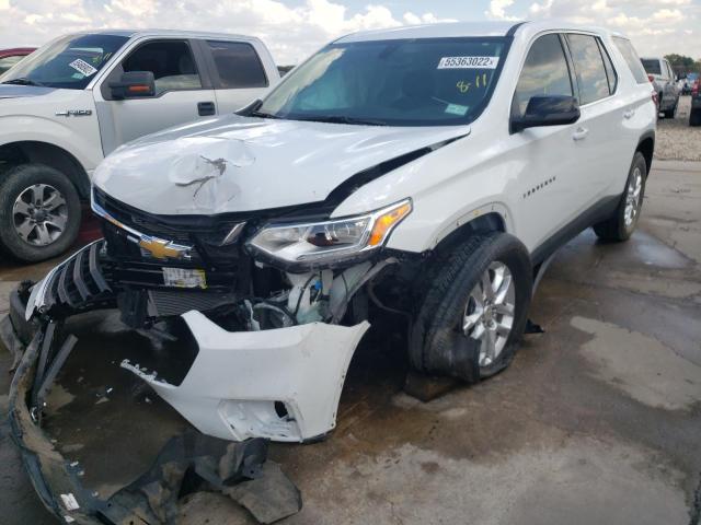 Photo 2 from auction – 2021 CHEVROLET TRAVERSE L with VIN 1GNERFKW6MJ168541