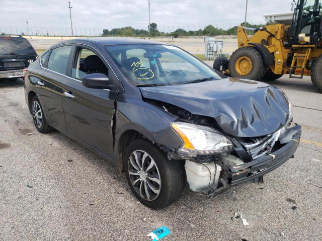 NISSAN SENTRA 2013 with VIN 3N1AB7AP2DL783546 - Photo from auction