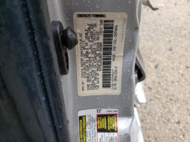 Photo 10 from auction – 2013 TOYOTA COROLLA BA with VIN 5YFBU4EE0DP194985