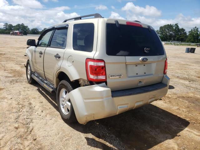 Photo 3 from auction – 2010 FORD ESCAPE XLT with VIN 1FMCU0D76AKD16755