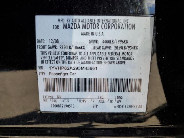 Photo 10 from auction – 2009 MAZDA 6 I with VIN 1YVHP82A295M45661