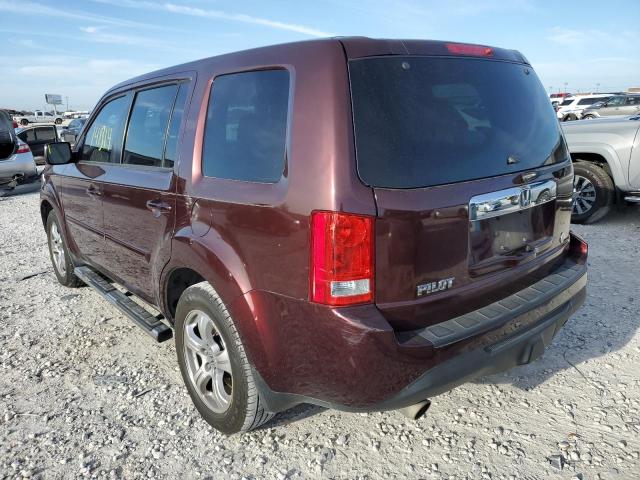 Photo 3 from auction – 2012 HONDA PILOT EXL with VIN 5FNYF3H58CB038035