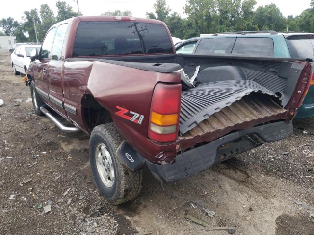 Photo 3 from auction – 2000 CHEVROLET SILVERADO with VIN 1GCEK19T3YE272026