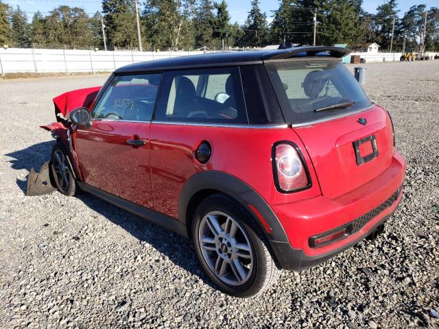 Photo 3 from auction – 2012 MINI COOPER S with VIN WMWSV3C58CTY17932