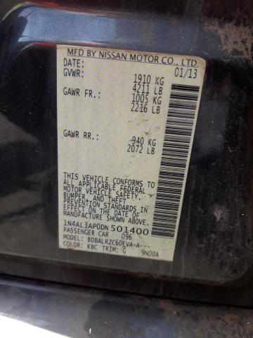 Photo 10 from auction – 2013 NISSAN ALTIMA 2.5 with VIN 1N4AL3AP0DN501400