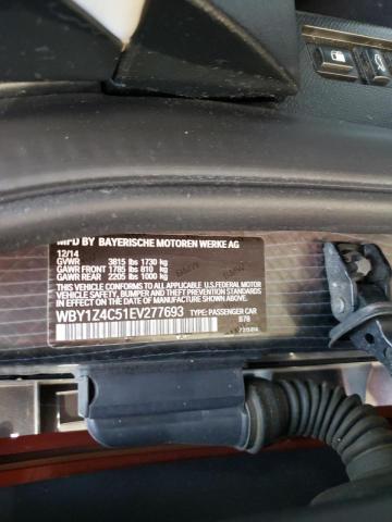 Photo 10 from auction – 2014 BMW I3 REX with VIN WBY1Z4C51EV277693