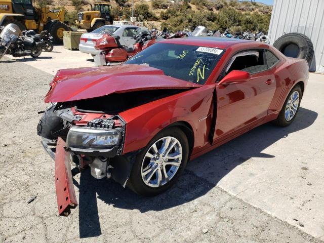 Photo 2 from auction – 2015 CHEVROLET CAMARO LT with VIN 2G1FD1E38F9113225