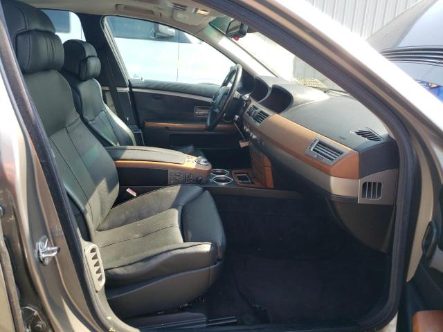 Photo 5 from auction – 2006 BMW 750 LI with VIN WBAHN83516DT32800